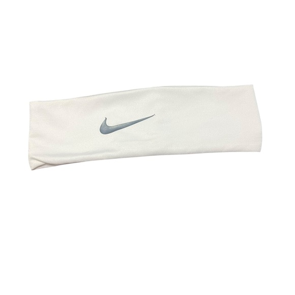 Nike White Sports Headband - Picture 1 of 4